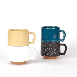 Chips Stack Mugs – Handmade Japanese Porcelain Mugs